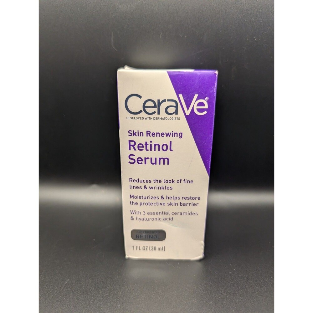 Cerave Skin Renewing Retinol Serum Encapsulated Retinol 1 Oz NOB